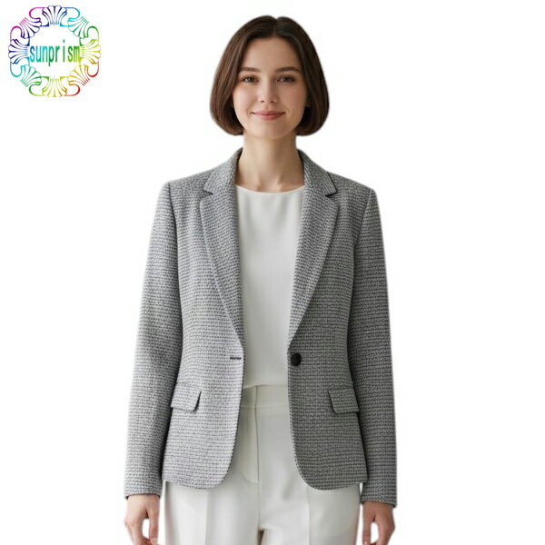 乐天商城 - 15号のみ【訳あり】【1980円ポッキリ】テーラードカラージャケット レディース ジャケット J732 ブラックxホワイト 園式 入学式 卒業式 卒園式 七五三 セレモニージャケット レディース お宮参り カラーフォーマル 謝恩会 母 ママ 結婚式 オフィス 大きいサイズ