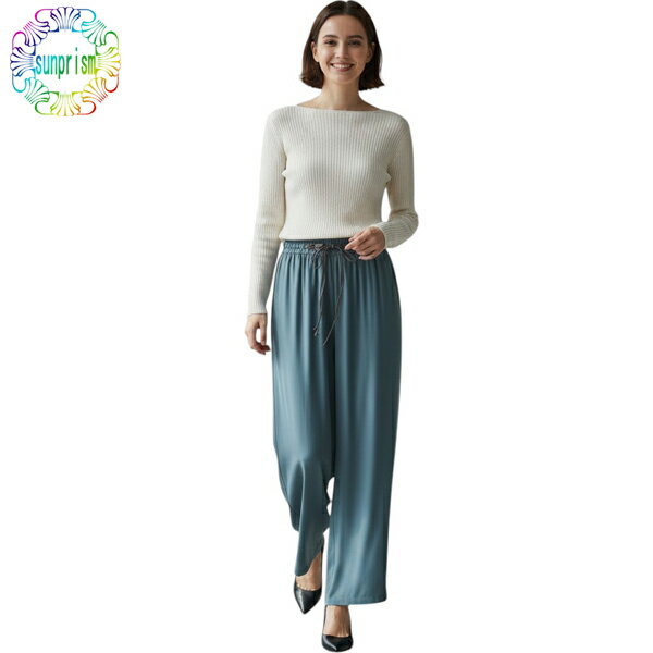 乐天商城 - 【1000円ポッキリ】【訳あり】 ガウチョパンツ キュロットスカート リゾート 海 山 夏 初夏 涼しい SK244 グリーン 3 Lサイズ スカート ふんわりシルエッ ト 楽ちん ウエストゴム スカートに見える BOTTOMS 大きいサイズ