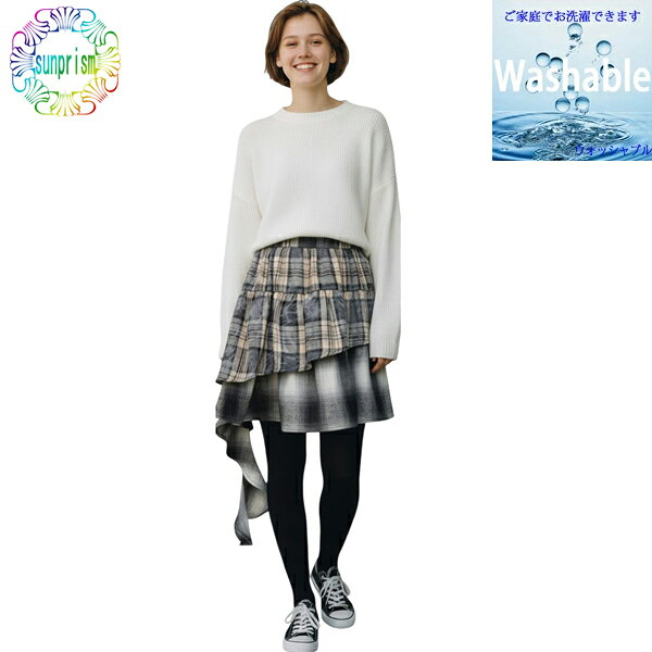 乐天商城 - 【訳あり】【1000円ポッキリ】スカート カバースカート ミニスカート ブラック系 カスケード飾り ティアードスカート オーバースカート