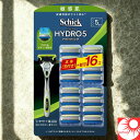 【本体+替刃16個セット】Schick シック ハイドロ5 プレミアム 敏感肌用|5枚刃 メンズ シェーバー 髭剃り 替刃まとめ買い お得セット 正規品 送料無...