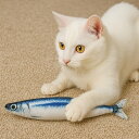 ぷにっと魚くん またたび入りぬいぐるみ 猫用グッズ 秋刀魚 サンマ