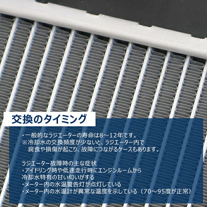 三菱ふそう スーパーグレート FY515J ラジエーター - 8DC9 ME293117 ME298367 互換...