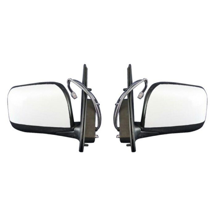 日産 NV350キャラバン 純正タイプ 電動格納 ドアミラー 左右セット 塗装品 QM1ホワイト 修理 補修 パーツ 外装 E26 1型 2型 NV350 前期 後期