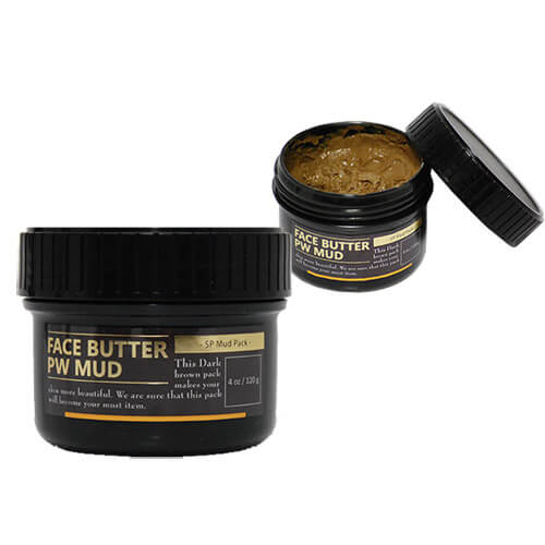 フェイスバターパワーマッド FACE BUTTER PW MUD 120g スクラブ泥パック 小鼻 Tゾーン 毛穴パック 毛穴ケア