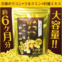 healthy life ウコンばくだん 6か月分 300mg×360粒 ウコンサプリ 大容量 サプリ