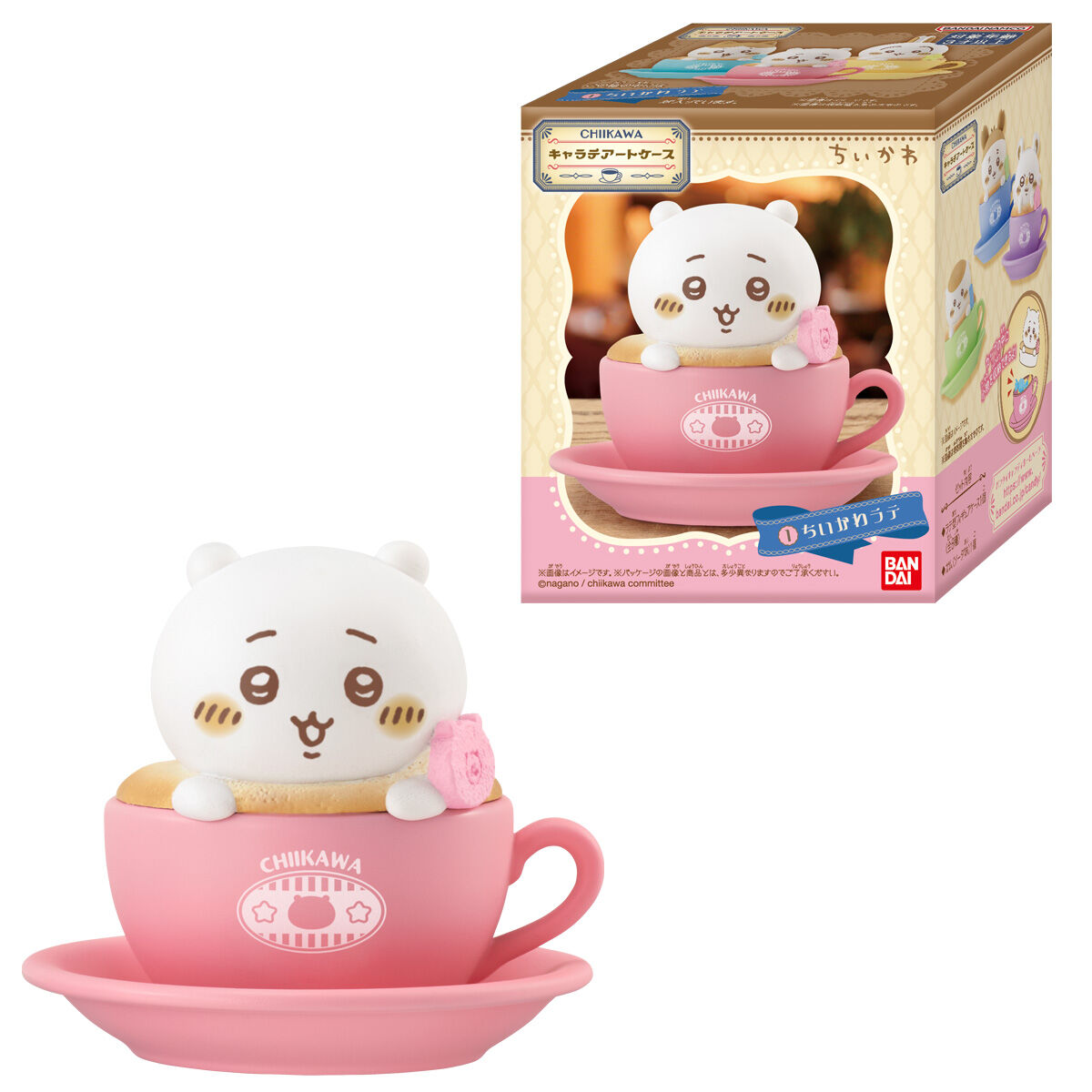 【BOX】 キャラテアートケース ちいかわ 12個入り BOX 食玩 ｜【予約 2025/11/3】入荷次第出荷｜ バンダイ BANDAIのサムネイル