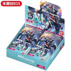 【BOX】 GUNDAM CARD COLLECTION 機動戦士Gundam GQuuuuuuX ジークアクス 1BOX | 未開封 カートン出荷対応可 バンダイ BANDAI トレーディングカードゲーム ガンダム ジークアクス