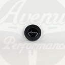 Avenue Performance　ブラック　ホワイトロゴ　ホーンボタン　アベニューパフォーマンス　ステアリング　汎用　USDM