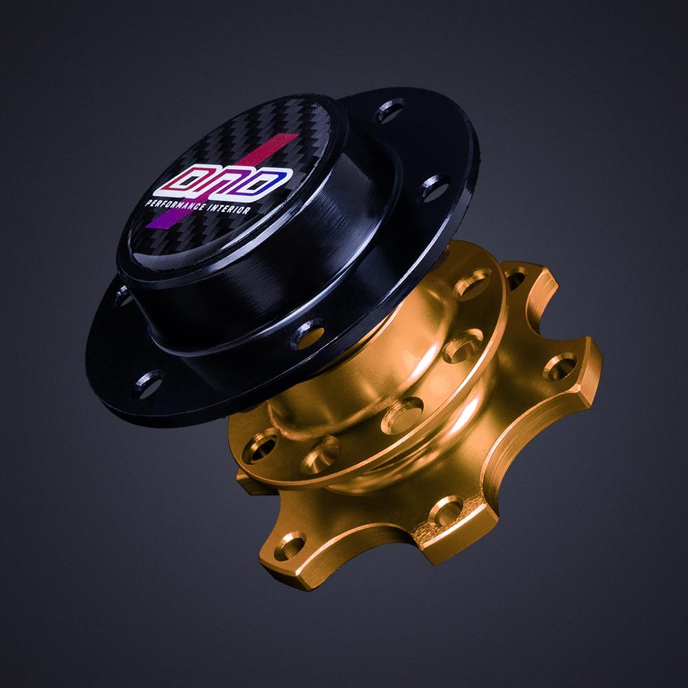 DND Performance Interior　ステアリングクイックリリース　ゴールド　ハンドル　脱着　サーキット　ドリフト　USDM