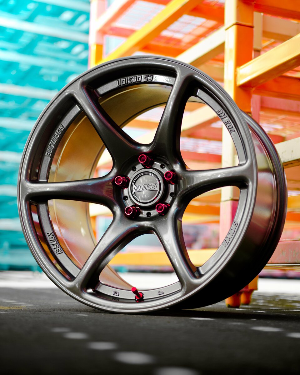 【正規代理店】 KANSEI WHEELS TANDEM タンデム 1本 17インチ 18インチ 19インチ 8.5J 9J 9.5J 10.5J PCD100 108 112 114.3 120 グロスガンメタル ガンメタ カンセイホイール USDM JDM スタンス ドリフト サーキット