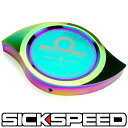 SICKSPEED ラジエーターキャップカバー ネオクローム エンジンルーム ドレスアップ シックスピード 病気速度 USDM JDM
