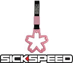 SICKSPEED　吊り革　サクラ　ピンク　つりかわ　つり革　トラック用品　カー用品バス　電車　つり輪　痛車　旧車　桜シックスピード　病気速度　USDM　JDM