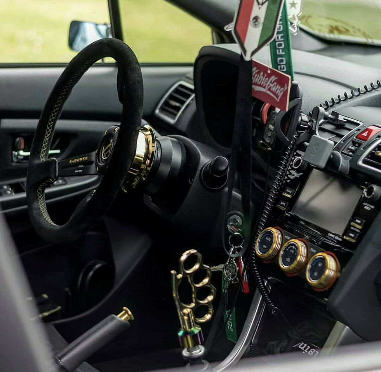SICKSPEED　メリケンサック　ローズゴールド　シフトノブ ピンクゴールド シックス...