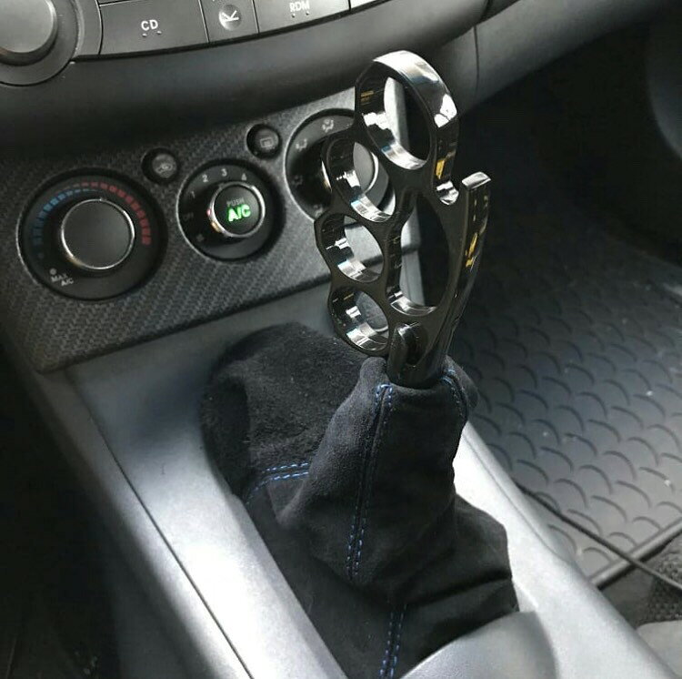 SICKSPEED　メリケンサック　ローズゴールド　シフトノブ ピンクゴールド シックス...