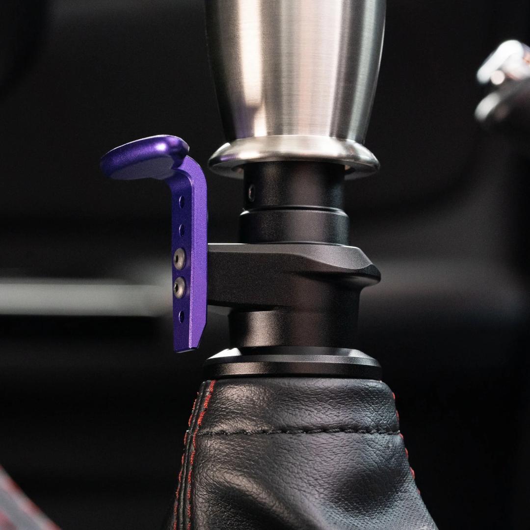 LIKEWISE　RLX リバースロックアウト　パープル　スバル インプレッサ WRX STI 2002-2021　GDB　GRB　GVB　MT専用　ライクワイズ　シフトノブ　紫　純正シフトノブ使用可能　バックギア