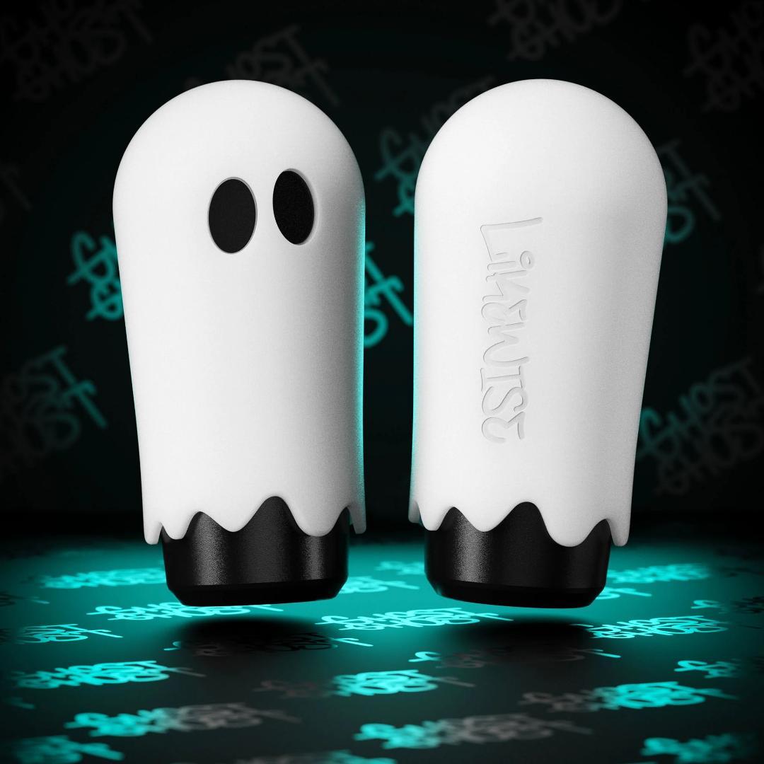 LIKEWISE 限定シフトノブ GHOST GHOST ゴースト ホワイト ブラック デルリン アルミニウム ハロウィーン ハロウィン 汎用 AT MT ライクワイズ 幽霊 8x1.25 10 x 1.25 10 x 1.5 12 x 1.25 12 x 1.25 12 x 1.75