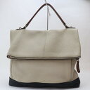 【中古】2307-103 コーチ 71318 ブリーカー トートバッグ COACH レザー製 アイボリー×ブラック