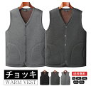 【お買い物マラソン&クーポンで値引き】ハイネック 冬 メンズ 前開き ベスト チョッキ ダウンベスト アウトドア ゆったりサイズ 大きいサイズ 厚手 保温 秋冬物 あったか ビジネス シンプルデザイン