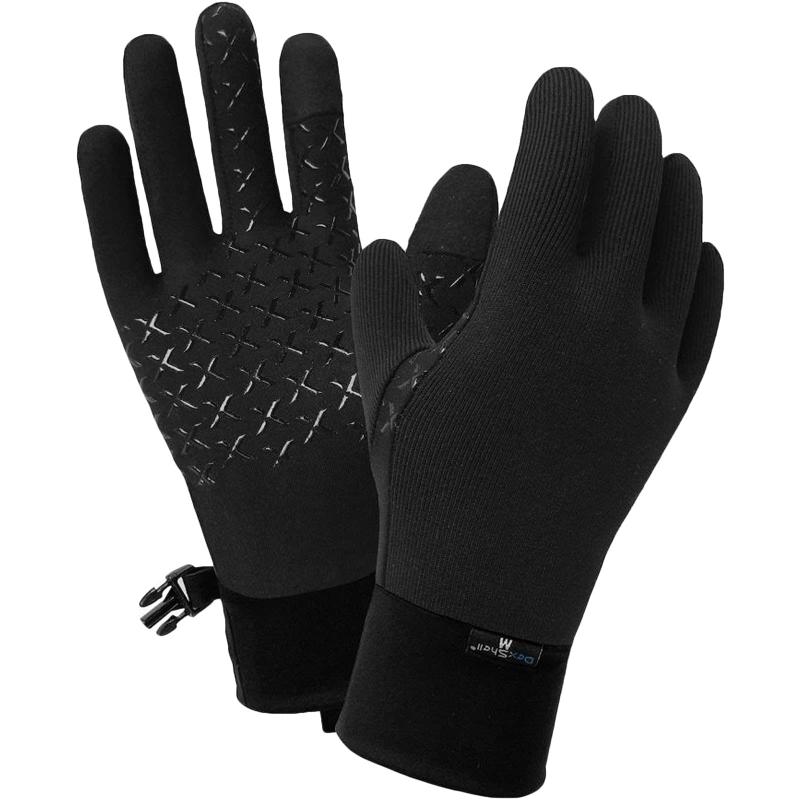 DexShell 完全防水手袋 Waterproof Gloves ストレッチフィット グローブ ランニング ハイキング アウトドア スポーツ メリノウールインナー 男女兼用 DG90906 XL ブラック