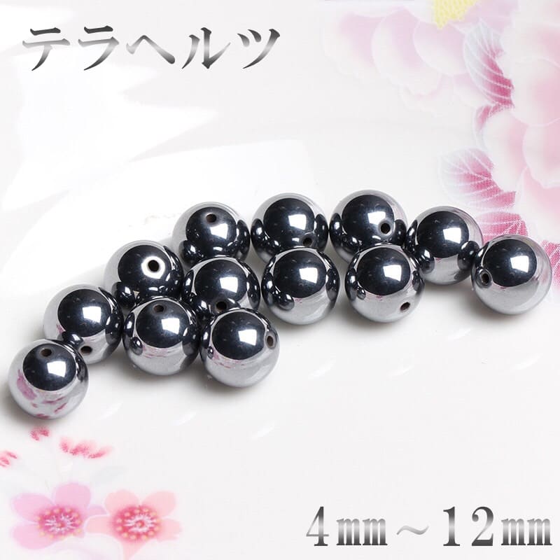 樂天商城 - テラヘルツ 1連 約38cm 天然石卸専門 7Aランク！ 天然石 パワーストーン 連材 連売り ブレスレット ブレス 丸玉 大玉 4mm 6mm 8mm 10mm 12mm