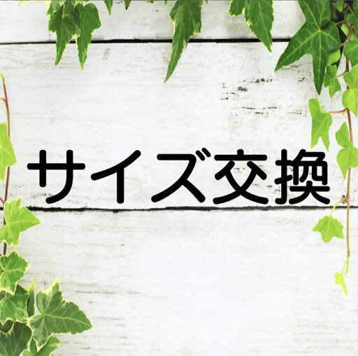 サイズ調節チケット サイズ調節チケット