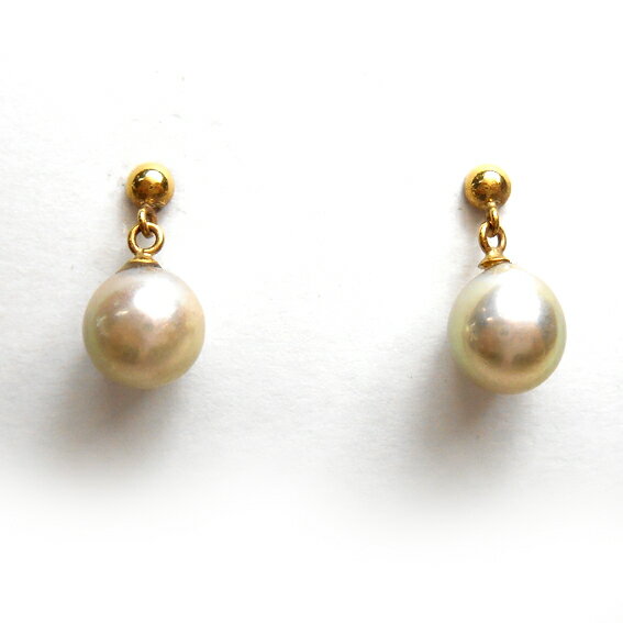 【K18 18金】ピアス【パール】アクセサリー【クリスマス】