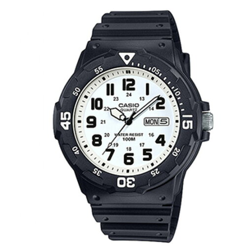 【カシオ】【海外モデル】アナログ スポーツ メンズウォッチ CASIO MRW-200H-7B 腕時計 ホワイト ブラック 【カシオ】【海外モデル】アナログ スポーツ メンズウォッチ CASIO MRW-200H-7B 腕時計 ホワイト ブラック