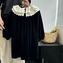 【子供へのギフト】ワンピース キッズ ベビー 入学式 卒業式 女の子 フォーマル フォーマル 長袖 ワンピース 黒 女の子 ドレス 結婚式 冠婚葬祭 礼服 喪服 ブラック 春 子供服 キッズ 女の子 ジュニア服