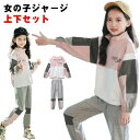 【子供へのギフト】子供ジャージ 上下セット スウェット 2点 セットアップ トレーニングウェア長袖 パーカ 長ズボン 女の子 ジュニア トレーナー スポーツウェ...