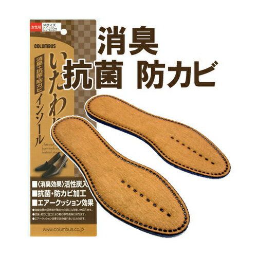 ≪ポスト投函便 送料無料≫コロンブス いたわりインソール【COLUMBUS foot solution 靴 防カビ 抗菌 活性炭 中敷き インソール】