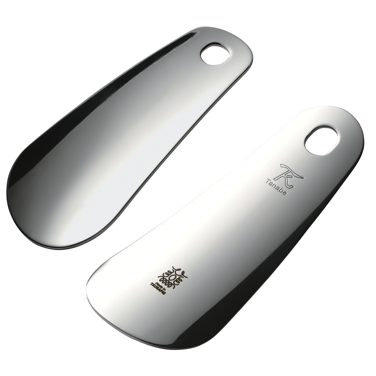 田辺金具 靴べら ステンレス ミラー仕様【靴ベラ シューホーン 燕市 メイド・イン・ツバメ 携帯用 旅行 プレゼント】