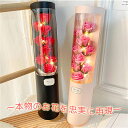 ソープフラワーギフト ソープフラワー LEDライト付き 花束 華やか ブーケ オシャレ ソープフラワー花束 ローズ バラ 薔薇 レッド ピンク パープル ホワイ...