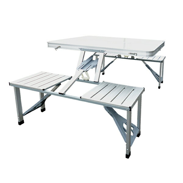 ピクニックテーブル アルミ製 レジャーテーブル アルミテーブル アウトドアテーブル