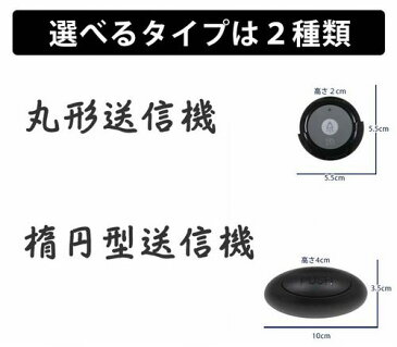 あす楽 送信機単品 ワイヤレスチャイム ワイヤレスコール オーダーコール 店舗用品 16 30席用共用 コードレスチャイム 呼び鈴 飲食店 呼び出しベル 呼びベル 店舗用チャイム ピンポン