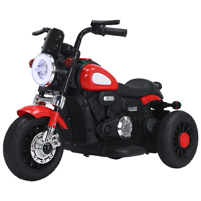 電動バイク 子供用 キッズ 電動乗用バイク 充電式 ライト点灯 アメリカンバイク 乗用玩具 補助輪付き 電動三輪車 3〜5歳対象 乗用バイク