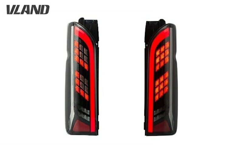 VLAND 200系 ハイエース テールランプ 流れるウインカー シーケンシャル テールライト