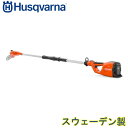 ハスクバーナ ポールソー 120iTK4-P【バッテリー・充電器セット】 スターターセット 分割式 伸縮式