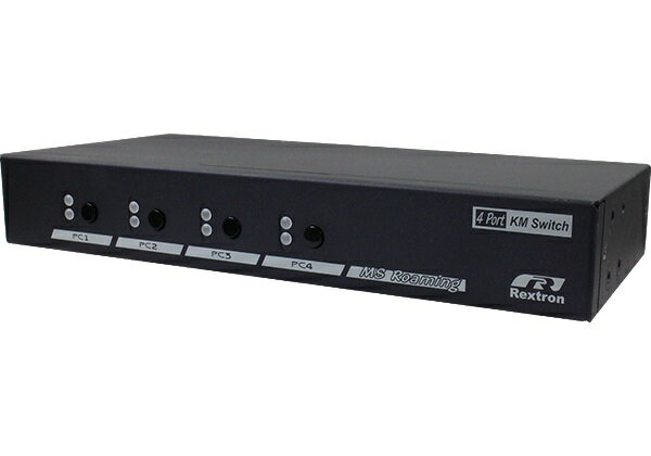 4ポート USB2.0 KMスイッチ USW-KM204