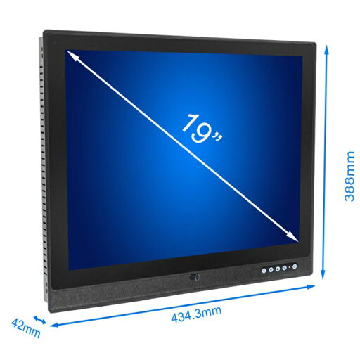 マリンモニター 魚探、ソナー、GPSプロッター向け Rejitek IM-40190S-A0SX5A 船舶向け 19インチ 4:3 VGA,HDMI入力、フロントIP65防水/防塵、結露防止、VRノブ 輝度調整、パネル取付 マリンモニター 魚探、ソナー、GPSプロッター向け Rejitek IM-40190S-A0SX5A 船舶向け 19インチ 4:3 VGA,HDMI入力、フロントIP65防水/防塵、結露防止、VRノブ 輝度調整、パネル取付
