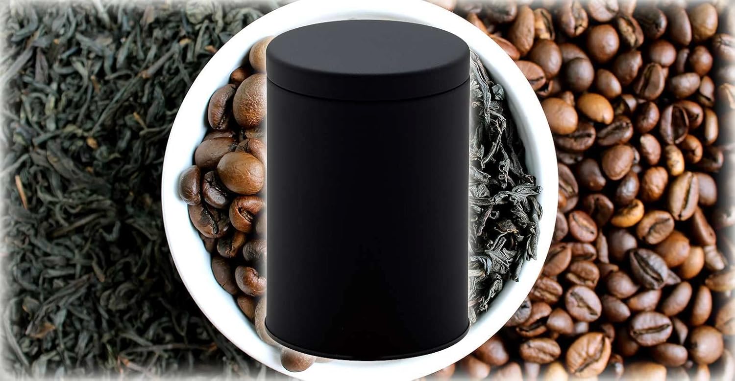Rakuten - 高田珈琲店 日本製 コーヒー＆ティーキャニスター【Coffee&Tea canister】パッキン付防湿リング缶（スチール製）実用新案登録