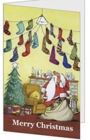 オランダ製クリスマスカード（2つ折り ・封筒付き）No.33