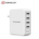 RAVPower USB 充電器 ( 4ポート 40W ) アダプター 急速充電器 iPhone / Android 等対応 sl01