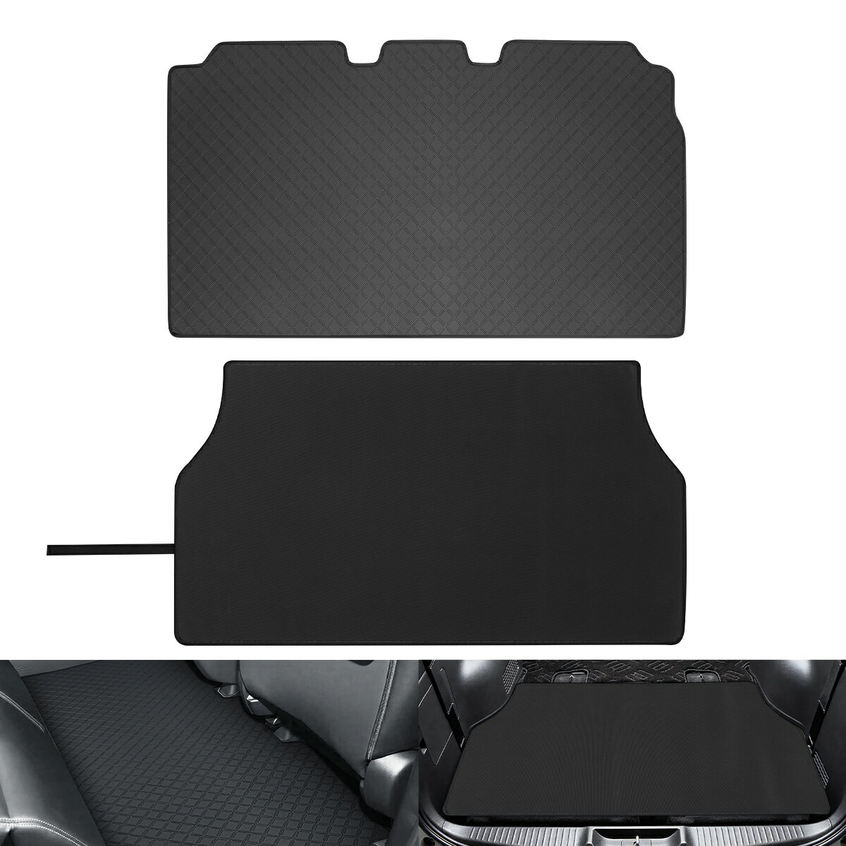 ＼お買い物限定セール・15%オフあり!／SUNVIC ステップワゴン フロアマット 2列目 RP6 RP7 RP8 セカンドラグマット トランクマット フロア マット カーゴマット 水洗い可能 防水 防汚 カスタム パーツ 内装 車種専用 カー用品 アクセサリー RP系 STEP WGN AIR SPADA