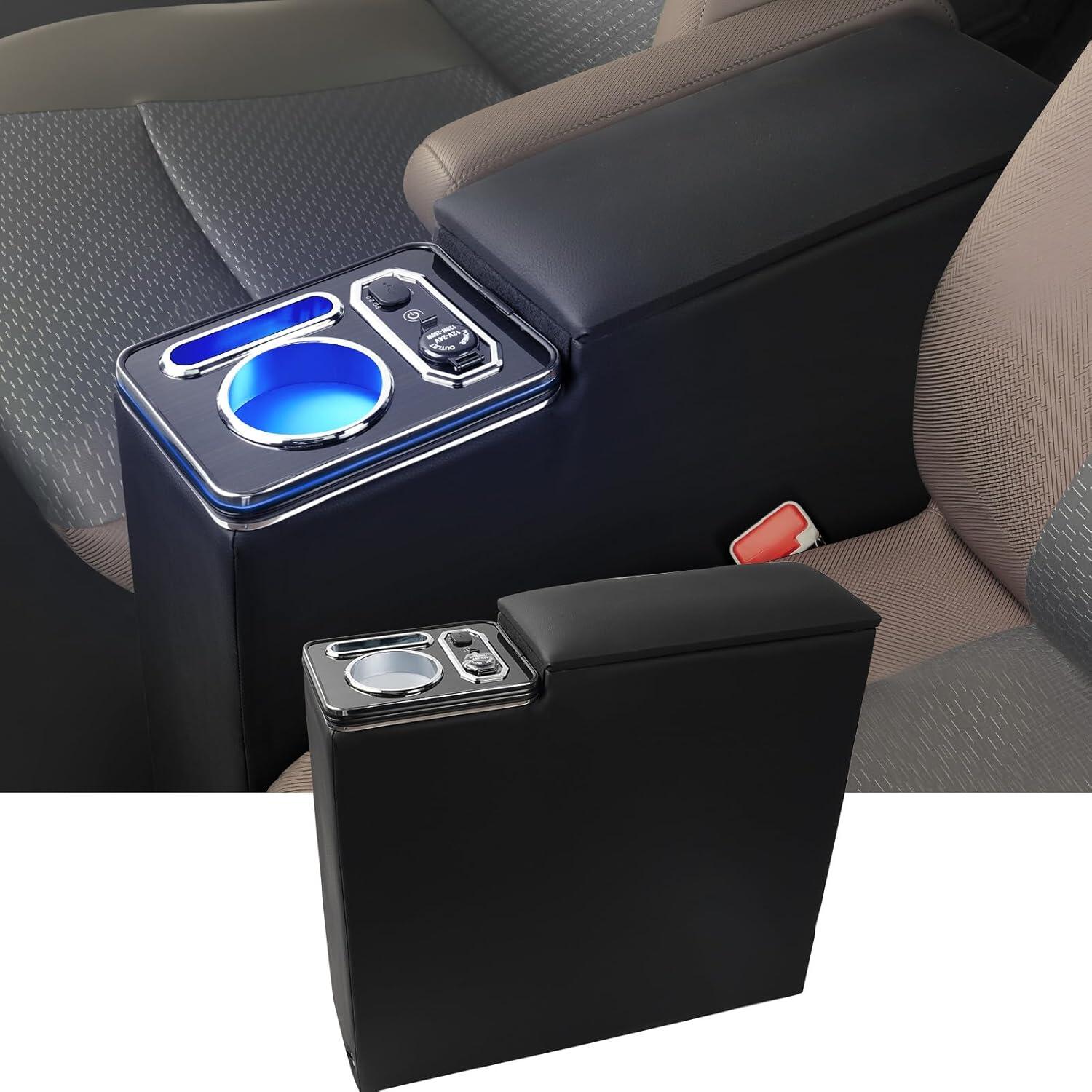 SUNVIC ルーミー 900系 コンソールボックス トール タンク ジャスティー アームレスト コンソールボックス 7色変換 大容量収納 アームレスト Type-C QC3.0 USBポート付き 前後期