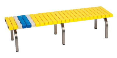 テラモト ベンチ 屋外用 ホームベンチステン 1500 BC-302-315