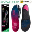 ※パッケージおよび仕様は予告なく変更する場合がございます。 ■ 商品名 SPENCO(スペンコ) グラウンドコントロール ミディアムアーチ （男女兼用）1組2枚入 ■ サイズ S (23.5〜25.0cm) M (25.5〜27cm) L (27.5〜29cm) XL (30〜32cm) ■ 重さ S ：48g M ：57g L ：61g XL：73g ■ タイプ 取替タイプ （あらかじめシューズについているインソールを外して装着） ※inchサイズからcmへ変換しているため、若干サイズが異なる場合がございます。あらかじめご了承ください。 ※XLは英語表記のパッケージになります。 選べるアーチタイプでパフォーマンスをサポートするインソール ・Low・Medium・Highの選べる3タイプで優れたフィット性を実現 ・ヒールパッドが着地時の衝撃を吸収 ・独立したパワープレートは、スポーツ中のあらゆる動きを妨げることなく、アーチをサポート ・反発力の強いポリマー素材のフォアフットジェルが蹴り出しをサポート ・全体に通気孔の開いたEVA素材のボディーで快適性抜群 ・表面には、滑りずらく、抗菌消臭効果のあるSIPUREを採用 ★こんな方にオススメ ・スピード、敏捷性を上げてパフォーマンスアップを目指す方 ・ランニング、バスケットボール、テニスなどあらゆるスポーツでパフォーマンスアップをしたい方 ・自分のアーチにぴったり合ったインソールをお求めの方 ●選べるアーチタイプ ・ハイアーチタイプはこちら ・ミディアムアーチタイプはこちら ・ローアーチタイプはこちらグラウンドコントロール ミディアムアーチ（男女兼用） 選べるアーチタイプでパフォーマンスをサポートするインソール ・Low・Medium・Highの選べる3タイプで優れたフィット性を実現 ・ヒールパッドが着地時の衝撃を吸収 ・独立したパワープレートは、スポーツ中のあらゆる動きを妨げることなく、アーチをサポート ・反発力の強いポリマー素材のフォアフットジェルが蹴り出しをサポート ・全体に通気孔の開いたEVA素材のボディーで快適性抜群 ・表面には、滑りずらく、抗菌消臭効果のあるSIPUREを採用 ★こんな方にオススメ ・スピード、敏捷性を上げてパフォーマンスアップを目指す方 ・ランニング、バスケットボール、テニスなどあらゆるスポーツでパフォーマンスアップをしたい方 ・自分のアーチにぴったり合ったインソールをお求めの方 SPENCO グラウンドコントロール アーチタイプ ハイアーチタイプ ミディアムアーチタイプ ローアーチタイプ