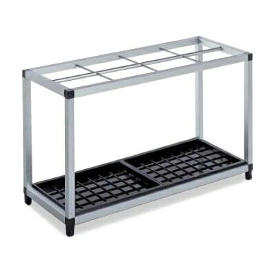 【最大2000円OFFクーポン配布中】テラモト アルミ傘立2 傘立て アルミ製 48〜56本収納 UB-281-148-0