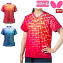 バタフライ BUTTERFLY 卓球 ユニフォーム ミナレア・シャツ レディース ゲームシャツ 46549