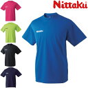 【ポイント5倍キャンペーン実施中】ドライTシャツ 男女兼用 ニッタク 卓球Tシャツ NX-2062 卓球用品