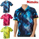 ニッタク Nittaku 卓球ユニフォーム エクラインシャツ メンズ レディース ジュニアサイズ対応 NW-2219